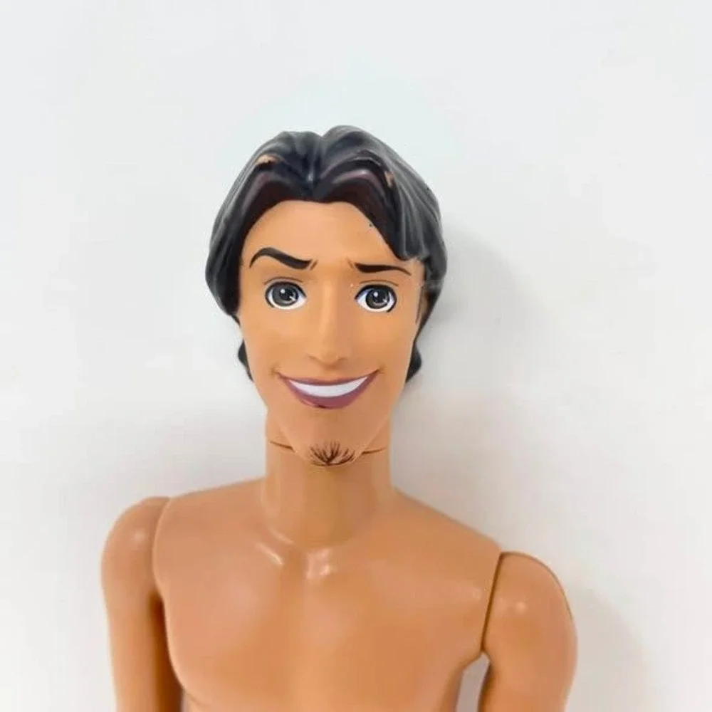 Mattel Disney Tangled Flynn Rider Fashion Doll Articulated Nude Hair Goatee